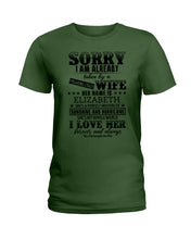 Load image into Gallery viewer, Gift For Husband I Love Here Forever And Always Ladies Tee
