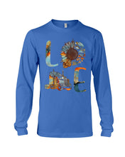 Load image into Gallery viewer, Love Trucker Simple Unique Custom Design For Personalized Job Gift Unisex Long Sleeve
