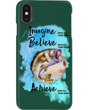 Load image into Gallery viewer, Fishing With All Your Heart Gift For Men Phone case
