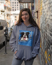 Load image into Gallery viewer, Border Collie In Denim Pocket Gift For Dog Lovers Hoodie
