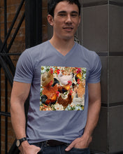 Load image into Gallery viewer, Lovely Phone Case With Flowers Gift For Chicken Lovers Guys V-Neck
