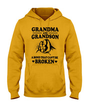Load image into Gallery viewer, Grandma And Grandson A Bond That Can't Be Broken Custom Design Hoodie
