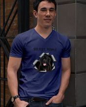 Load image into Gallery viewer, Labrador Retriever Six Feet People Unique Custom Design For Dog Lovers Guys V-Neck
