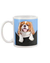 Load image into Gallery viewer, Cavalier King Charles Spaniel In Pocket - Dogs Lovers Gift Mug
