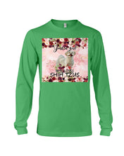 Load image into Gallery viewer, Just A Girl Who Loves Shih Tzu Unique Custom Design For Dog Lovers Unisex Long Sleeve
