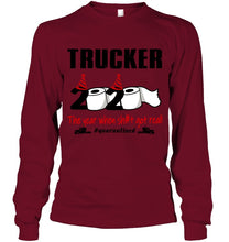 Load image into Gallery viewer, 2020 The Year When Shit Got Real Quarantined Gift For Trucker Unisex Long Sleeve
