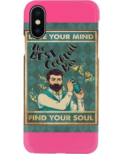 Load image into Gallery viewer, Lose Your Mind Find Your Soul Gift For Bartender Phone case
