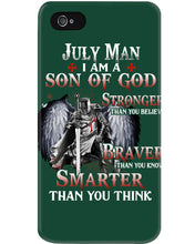 Load image into Gallery viewer, July Man Son Of God Birthday Meaningful Gift For Men Phone case
