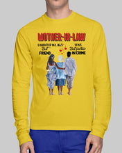 Load image into Gallery viewer, Daughter In Law's Best Friend Son's Best Partner In Crime Gift For Mom In Law Unisex Long Sleeve
