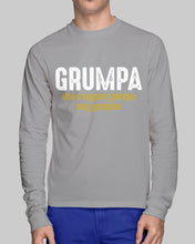 Load image into Gallery viewer, Grumpa Like A Regular Grandpa Only Grumpier Unisex Long Sleeve
