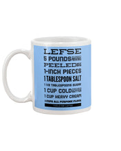 Load image into Gallery viewer, Lefse 5 Pounds Russet Potatoes Peeled And Cut Into 1-inch Pieces Mug
