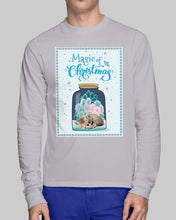 Load image into Gallery viewer, Cat In Bottle Magic Christmas Design Gift For Cat Lovers Unisex Long Sleeve
