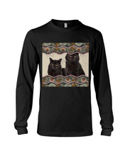 Load image into Gallery viewer, Lovely Phone Case Cute Black Cat Boho Pattern Gift For Cat Lovers Unisex Long Sleeve

