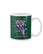 Load image into Gallery viewer, Butterflies Find Joy In The Journey Gift For Daughter Mug
