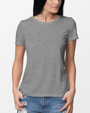 Load image into Gallery viewer, I Am A Lucky Bonus Son Because I'm Raised By A Freaking Awesome Mom Ladies Tee
