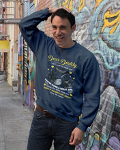 Load image into Gallery viewer, Gift From Bump To Daddy You're My Hero Already Happy Father's Day Sweatshirt
