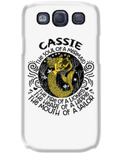 Load image into Gallery viewer, Gift For Cassie Girl The Soul Of A Mermaid Phone case
