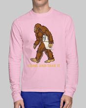 Load image into Gallery viewer, Bigfoot Come And Take It Simple Custom Design Unisex Long Sleeve

