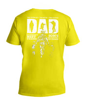 Load image into Gallery viewer, Daughter's Best Friend Son's Best Partner Birthday Gift For Dad Guys V-Neck
