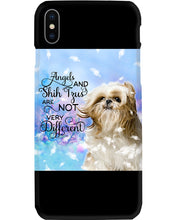 Load image into Gallery viewer, Angels And Shih Tzu Are Not Different Gift For Dog Lovers Phone case
