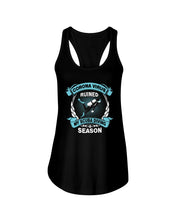 Load image into Gallery viewer, Disease Virus Ruined My Scuba Diving Season For Sport Lovers Ladies Flowy Tank
