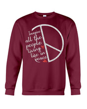 Load image into Gallery viewer, Image All The People Living Life In Peace Custom Design For Friends Sweatshirt

