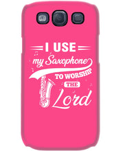 Load image into Gallery viewer, I Use My Saxophone To Worship The Lord Custom Design Phone case
