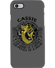 Load image into Gallery viewer, Gift For Cassie Girl The Soul Of A Mermaid Phone case
