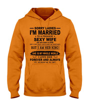 Load image into Gallery viewer, I'm Married To    June    Freaking Sexy Wife Trending For Birthday Gift Hoodie
