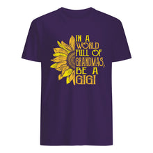 Load image into Gallery viewer, Be A GiGi Sunflowers Gift For Gigi Guys Tee

