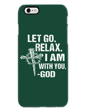 Load image into Gallery viewer, Let You Relax I Am With You Gray Background Phone case
