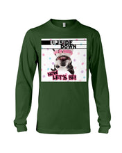 Load image into Gallery viewer, Boston Upside Down Now Let's Be Gift For Dog Lovers Unisex Long Sleeve
