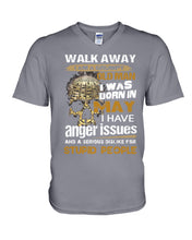 Load image into Gallery viewer, I Am A May Grumpy Old Man Custom Design For Birthday Gift Guys V-Neck
