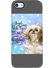 Load image into Gallery viewer, Angels And Shih Tzu Are Not Different Gift For Dog Lovers Phone case
