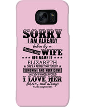 Load image into Gallery viewer, Gift For Husband I Love Here Forever And Always Phone case
