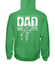 Load image into Gallery viewer, Daughter's Best Friend Son's Best Partner Birthday Gift For Dad Hoodie
