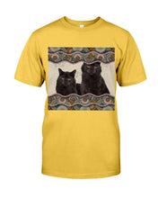 Load image into Gallery viewer, Lovely Phone Case Cute Black Cat Boho Pattern Gift For Cat Lovers Guys Tee
