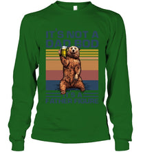 Load image into Gallery viewer, It's Not A Dad Bod It's A Father Figure Bear Unisex Long Sleeve
