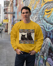 Load image into Gallery viewer, Lovely Phone Case Cute Black Cat Boho Pattern Gift For Cat Lovers Sweatshirt
