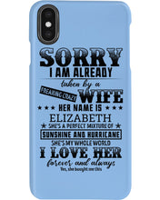 Load image into Gallery viewer, Gift For Husband I Love Here Forever And Always Phone case
