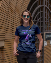Load image into Gallery viewer, Everything Hurt And You Want Me To Smile Trending Ladies Tee

