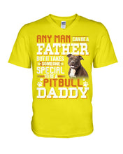 Load image into Gallery viewer, It Takes Someone Special To Be A Pitbull Daddy Gift For Pitbull Lovers Guys V-Neck
