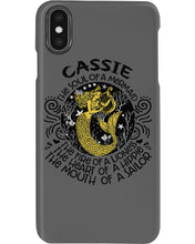 Load image into Gallery viewer, Gift For Cassie Girl The Soul Of A Mermaid Phone case
