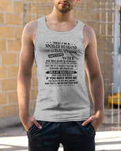 Load image into Gallery viewer, I'm A Spoiled Husband But Not Yours  - Awesome Wife Who Was Born In February Unisex Tank Top
