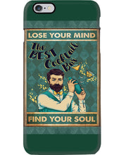 Load image into Gallery viewer, Lose Your Mind Find Your Soul Gift For Bartender Phone case
