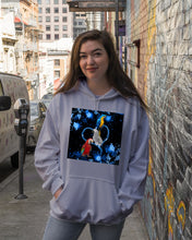Load image into Gallery viewer, Lovely Phone Case Twinkling Blue Heart Gift For Parrots Lovers Hoodie

