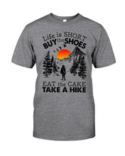 Load image into Gallery viewer, Life Is Short Buy The Shoes Guys Tee
