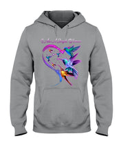 Load image into Gallery viewer, Hummingbirds Heart Shaped I Am A Simple Woman Gift For Mom Hoodie

