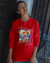 Load image into Gallery viewer, Butterfly Sunset On Beach Those We Love Don't Go Away Gift For Lover Unisex Long Sleeve
