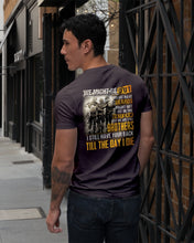 Load image into Gallery viewer, I Still Have Your Back Till The Day I Die Gift For Peers Guys V-Neck
